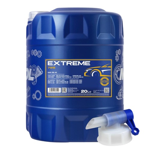 Litre mannol extreme 40 - 20, 5w-40