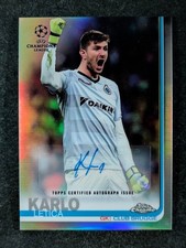 2018-19 Topps Chrome UEFA KARLO LETICA Auto Refractor Club Brugge KV #18