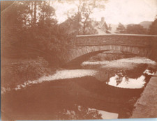 England, Old Grasmere Bridge Vintage Print, Citrate Print 8x11 C