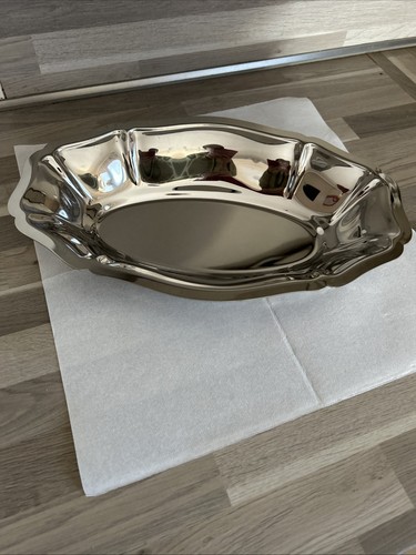 Plat service inox - en, cm