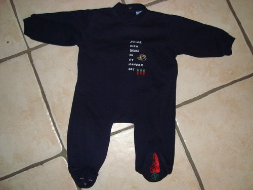 Pyjama grenouillère sergent - pyjama/grenouillère,