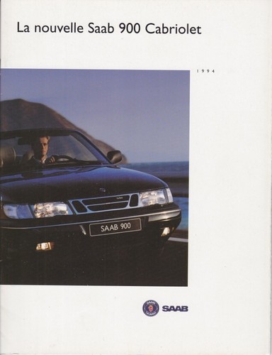 Catalogue brochure saab 900 - brochure,