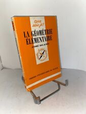 Que-sais-je ? n° 1211 La géométrie élémentaire