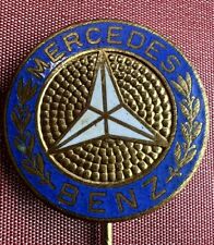 Mercedes Benz Enamel Badge 60s/70s Anonymous