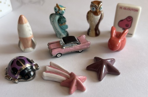 Lot superbes fèves - de,