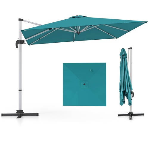 Parasol déporté 3x3m - déporté, carré