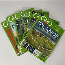 6x Geo Magazine Afrique Islande Irlande Cambodge No 449 450 451 452 496 497