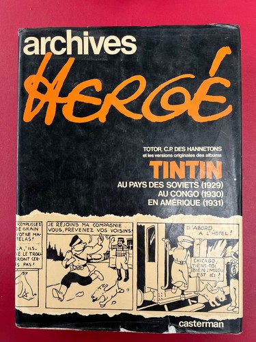 Livre archive hergé - hergé,