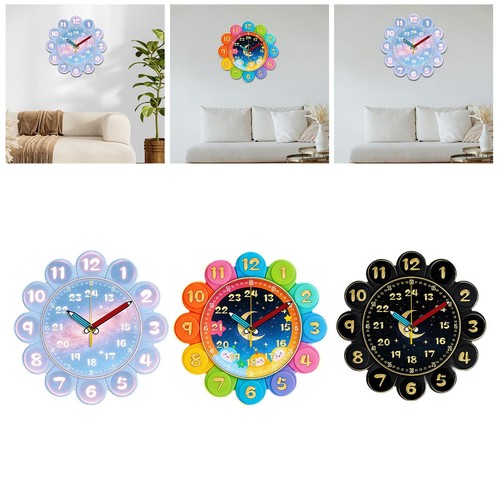 Horloge murale apprentissage - murale,