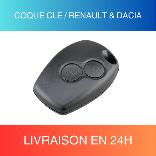 Coque clé bouton - 2,