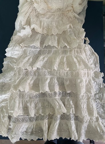 Ancienne robe baptême - robe,