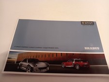 Livre Catalogue publicité Collection Smart roadster et Roadster Brabus 2005 12P 