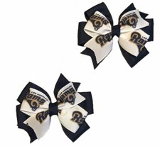 Los Angeles Rams Toddler Hair Bow Set