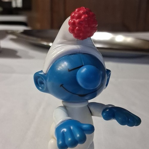 Figurine schtroumpf plastique - figurine,