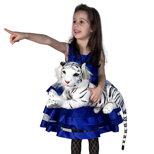 Tigre blanc 50cm - tigre,