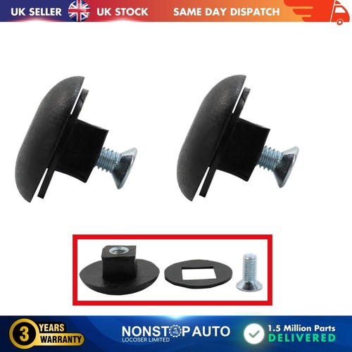 Clips fixation vitre - de, avec