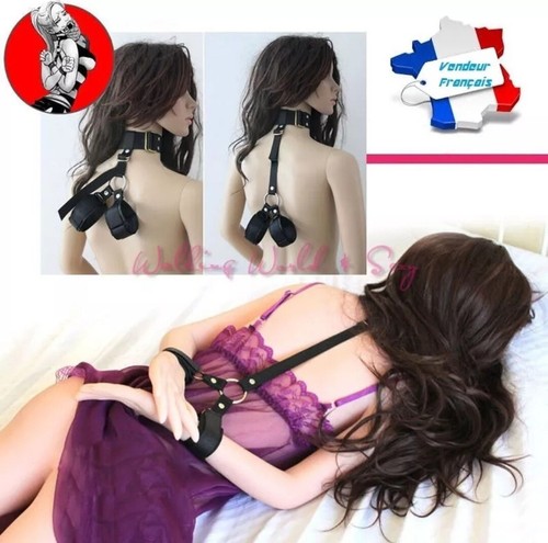 Sangles poignet cou bdsm - sangles,