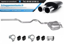 Échappement Saab 9-3 1.9 TiD tube central + silencieux 51759665 5852308 12765683
