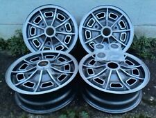 Rare 4 Jantes Neuves 1974 Alu