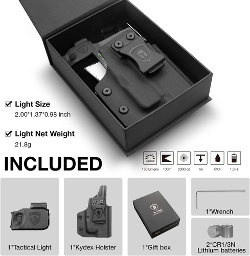 Gun light with - gun,