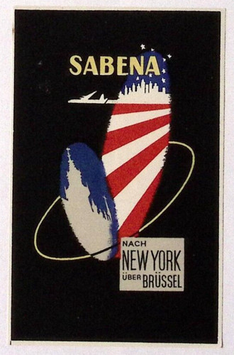 Sabena belgian airlines - sabena, nach