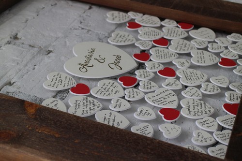 Livre de mariage goutte - d'or,