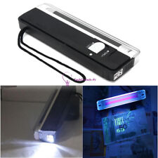 New 4W Mini Portable UV Ultra Violet Black Light Lamp Torch BANK NOTES Check