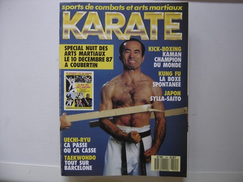 1987 magazine karate avec - karate,