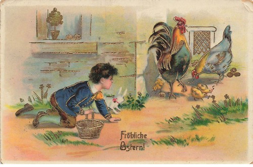 Coq mk52835 frobliche ostern - coq,