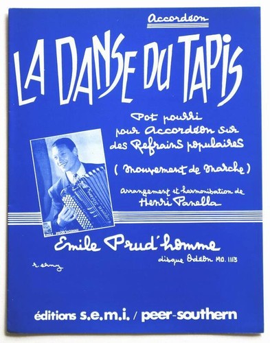 Partition sheet music emile - partition,