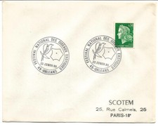 Enveloppe Orléans (45) Festival National des Oiseaux Exotiques 1969.