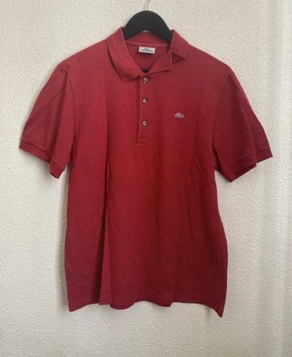 Lacoste polo rouge taille - lacoste, 6