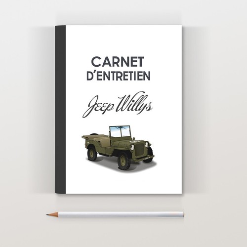 Carnet entretien jeep willys - carnet,