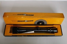 Vtg V12 Weaver Rifle Hunting Scope w/ Box, Range-Finder Reticle, 4x12x40