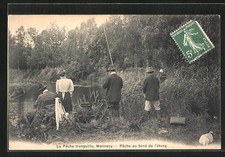 CPA Mennecy, La Peche