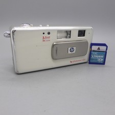 HP Photosmart 433 3.1MP Compact Digital Camera White Tested