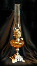 Lampe à pétrole "Art Déco"