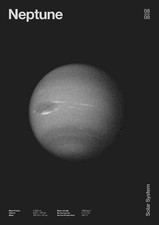 Planète Neptune (42 x 60 cm)