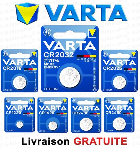 Piles cr2032 varta bouton - piles,
