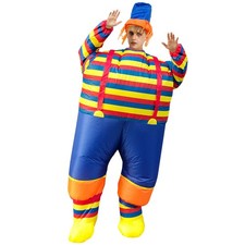  Costume Gonflable Adulte Déguisement De Clown Vêtements Fête D'Halloween