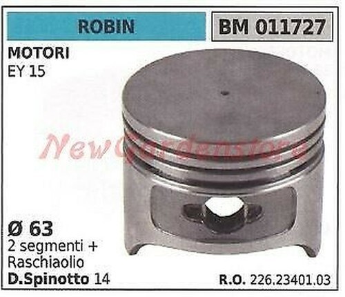 Piston robin débroussailleuse - piston,