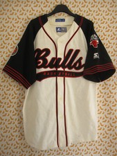 Chemise Basket Bulls Chicago Starter NBA Jersey shirt Vintage Shirt Homme - L