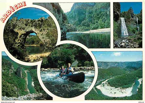 Carte postale ardèche - carte,