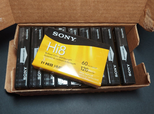 Sony hi8 tape pack 120 - hi8,