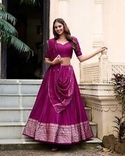 Bollywood Pakistanais Choli Superbe Lehenga Usure Mariage Indien Fête Créateur