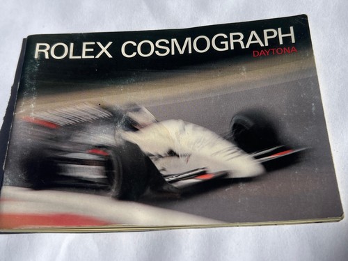 Rolex booklet cosmograph - rolex,