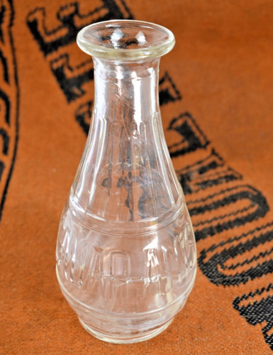 Ancienne carafe publicitaire - ancienne,