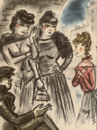 Tableau ancien estampe gravure