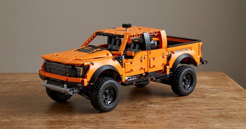 Set ford raptor orange briques - ford,