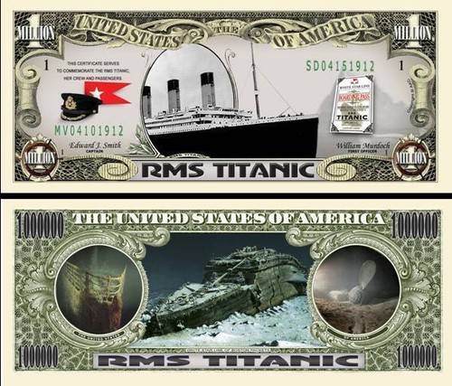 Titanic billet million - titanic, de